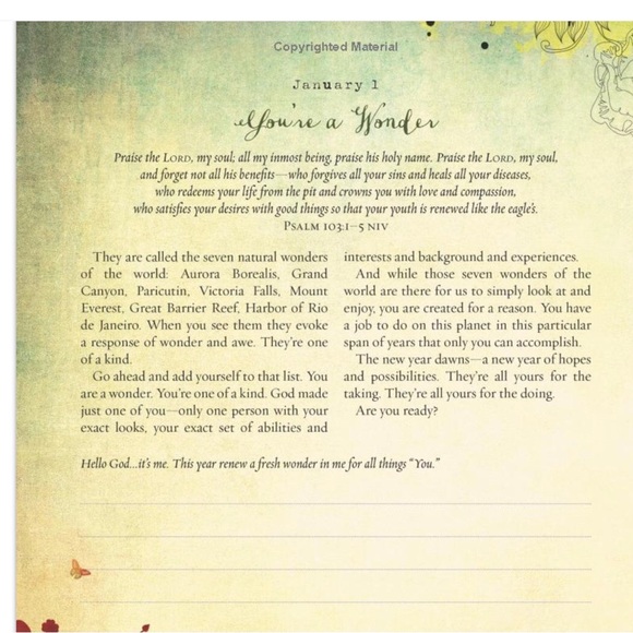 FINAL SALE NEW: Hello God…It’s Me - 365 Day Devotional Journal - Picture 3 of 5